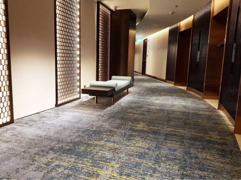 Tầm quan trọng của thảm trong không gian khách sạn