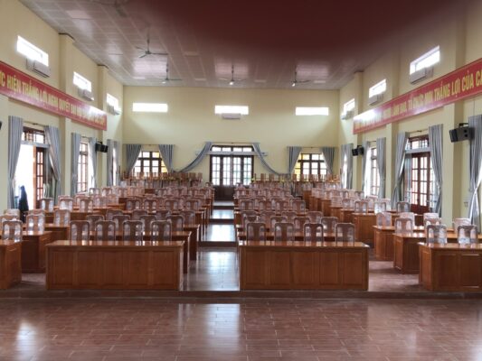 thiết kế nội thất hội trường