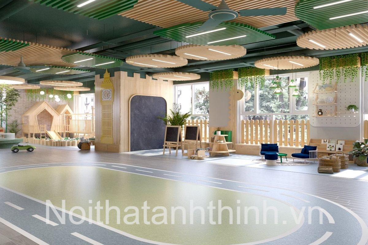 nội thất trường mầm non
