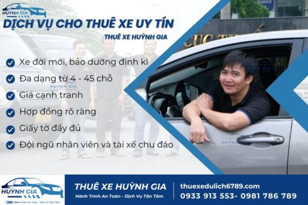 Đơn vị cho thuê xe hợp đồng TPHCM