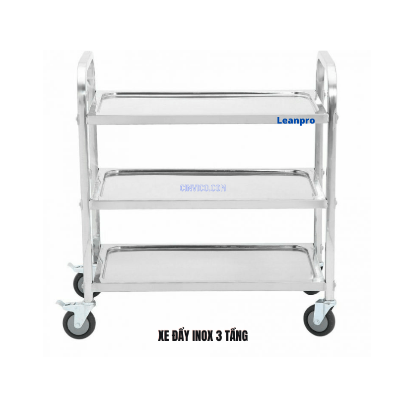 Các yếu tố ảnh hưởng đến giá xe đẩy inox