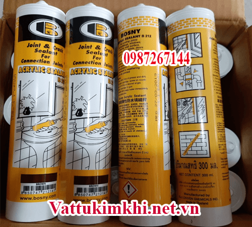 Các loại keo silicone phổ biến