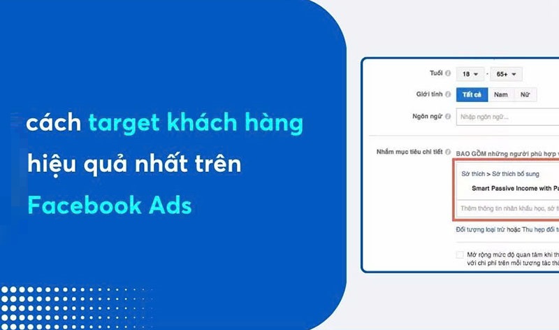 Cách target khách hàng chính xác trong Facebook Ads 2026