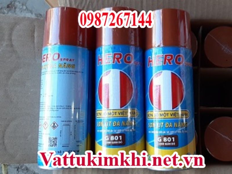 Vì sao sơn xịt Hero 1 được nhiều người lựa chọn?