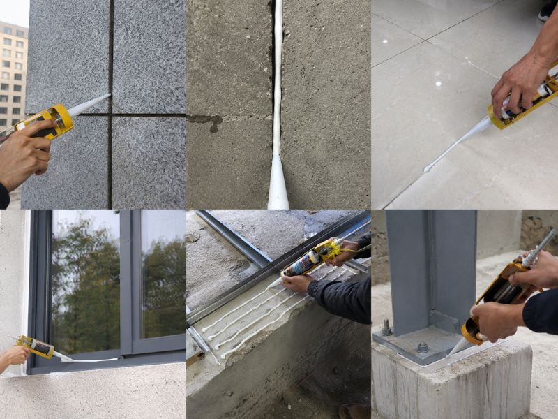 Keo Pu88 ứng dụn trong xây dựng