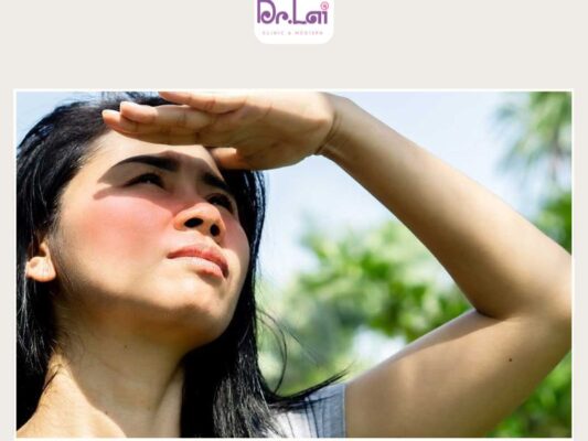 Tác động từ ánh nắng mặt trời