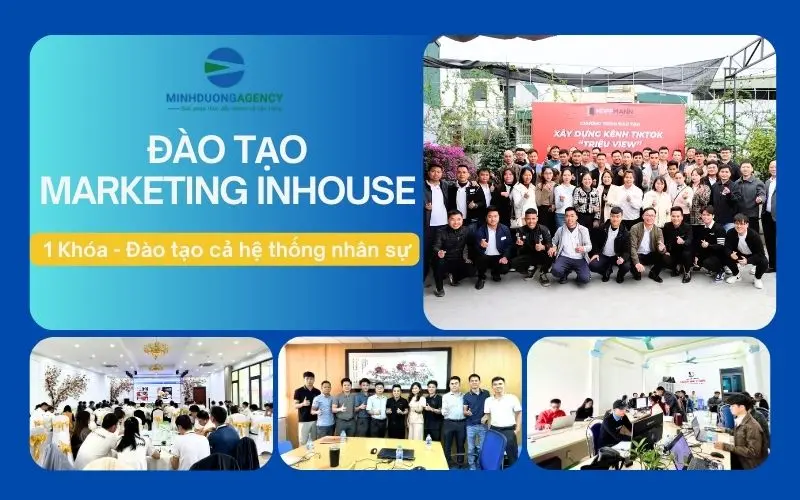 Quy trình đào tạo Marketing Inhouse thực chiến dành cho doanh nghiệp