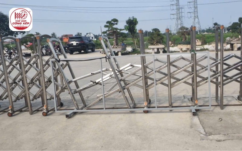 Dịch vụ sửa chữa cổng xếp