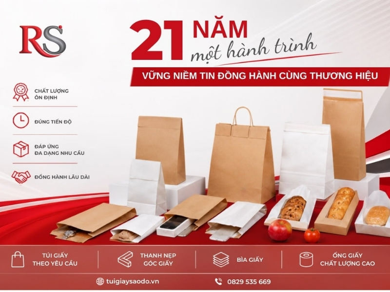 đơn vị sản xuất bao bì giấy