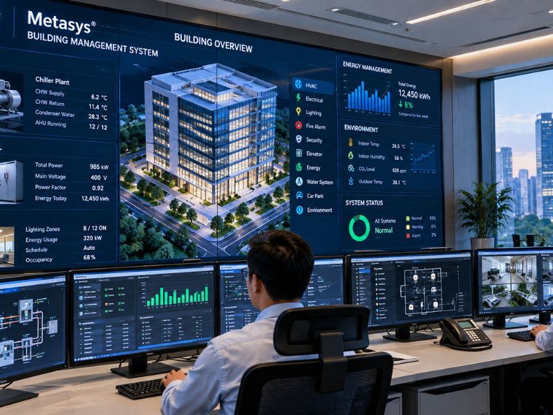 BMS Johnson Controls trong quản lý tòa nhà