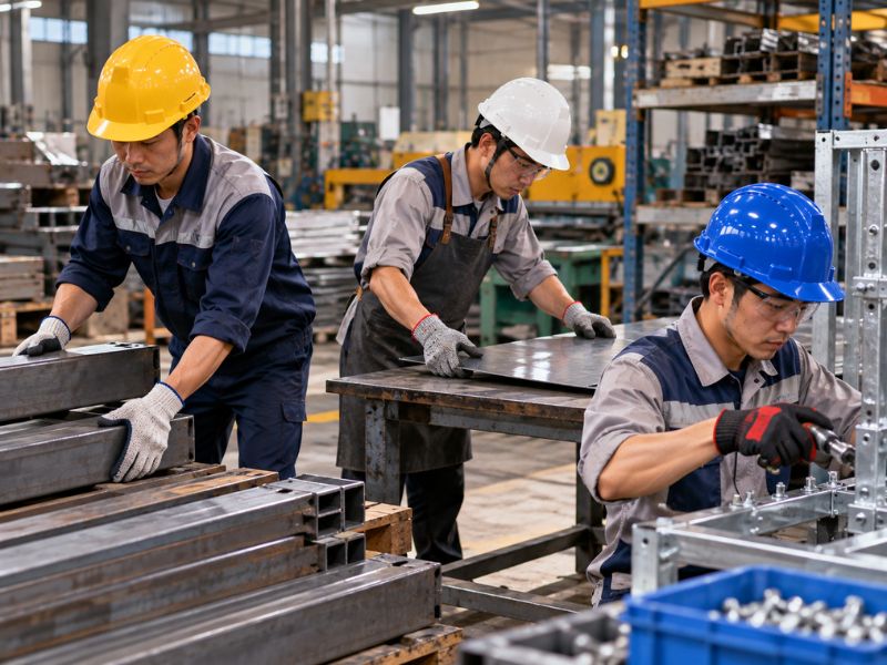 Chọn găng tay bảo hộ cho công nhân cơ khí