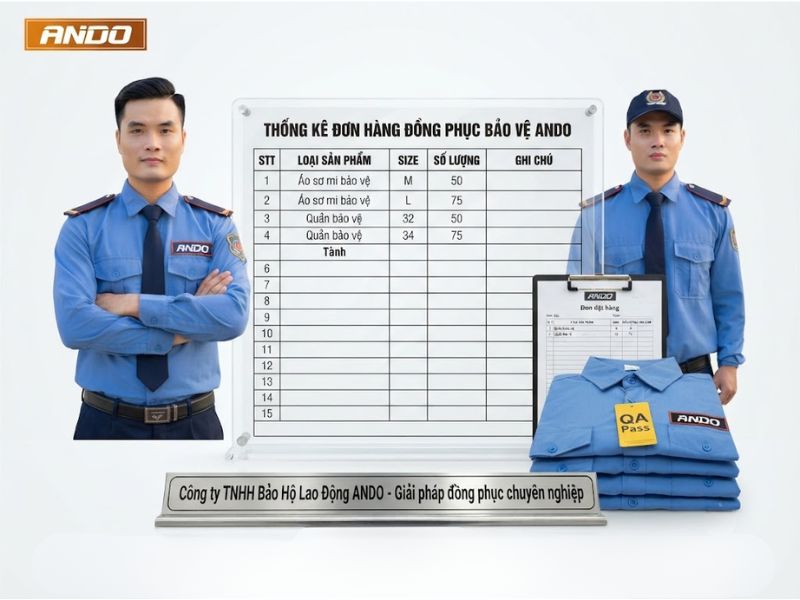 Mua quần áo bảo vệ may sẵn số lượng lớn